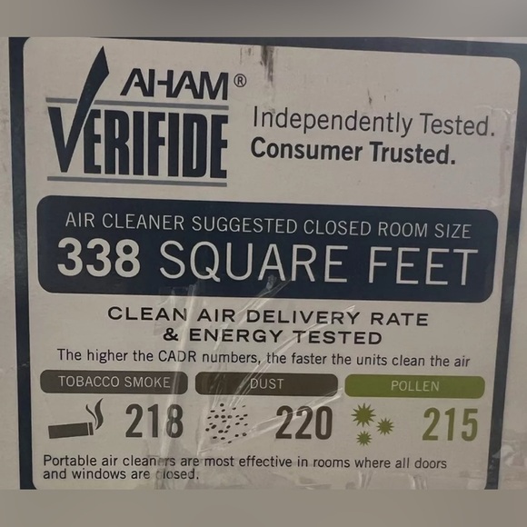 GermGuardian Medium True HEPA Air Purifier Console (AC5900WCA), new - Picture 6 of 6